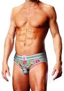 Prowler Swimming Open Brief - Large - Blue/multicolor