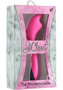 The Mademoiselle Silicone Massage Wand Pink