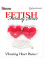 Festish Fantasy Vibrating Heart Nipple Pasties Red